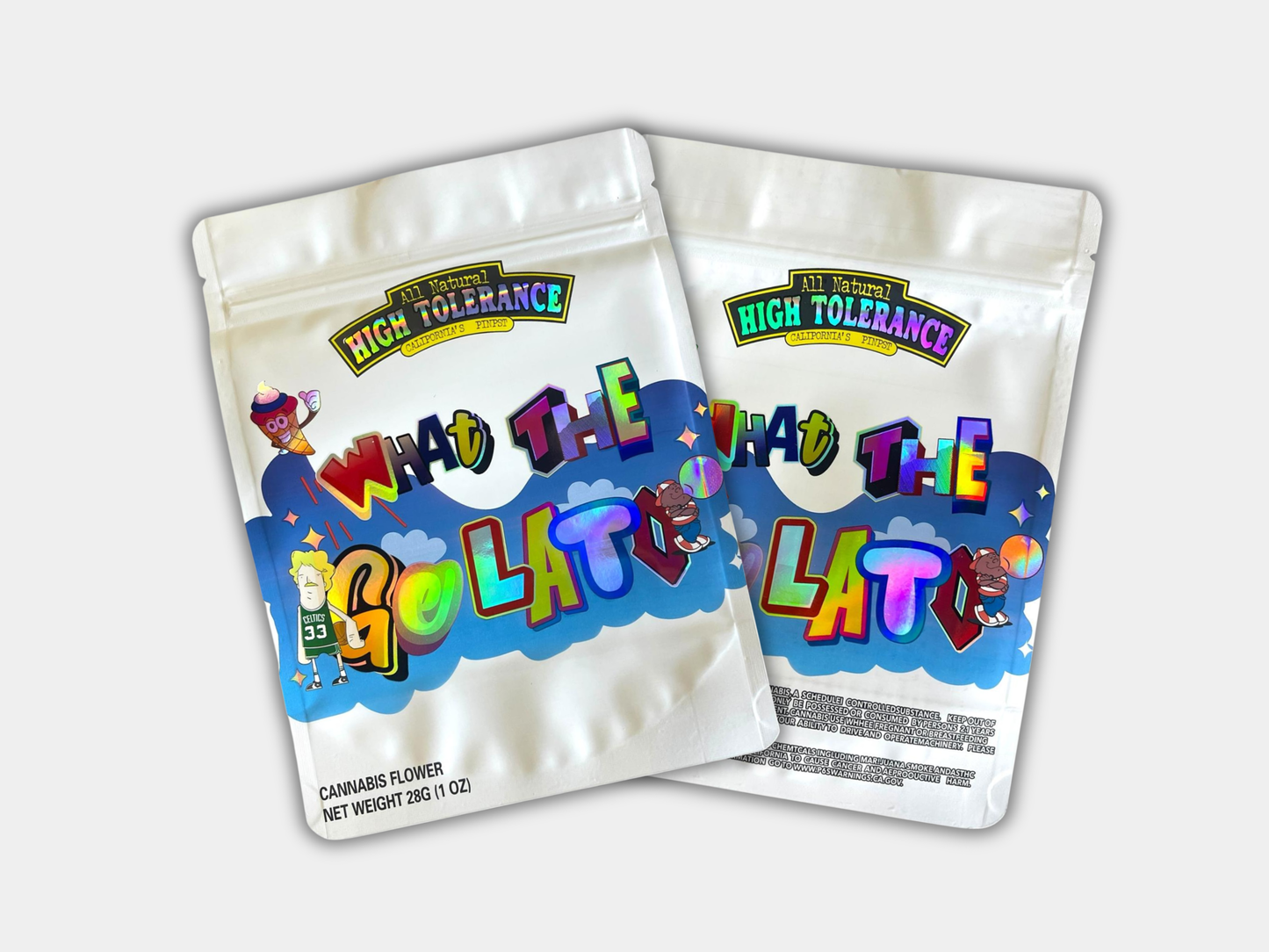 High Tolerance What The Gelato 28G (1oz) Mylar Bag