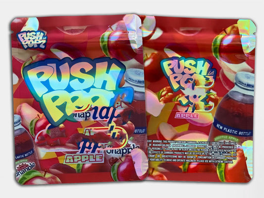 Push P Apple 3.5G Mylar Bag