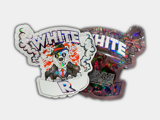 White 2 Mylar Bag 3.5G