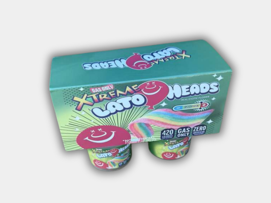 Xtreme Lato Heads 4 Jar Set with Box (3.5g Yogurt Jar Set)