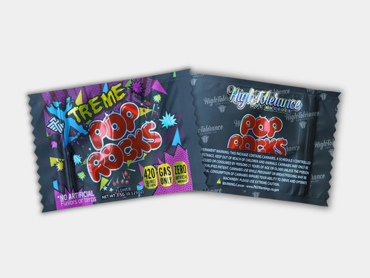 Xtreme Pop Rocks -3.5g Mylar Bag