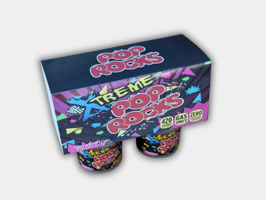 Xtreme Pop Rocks 4 Jar Set with Box (3.5g Yogurt Jar Set)