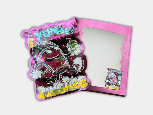 Yummy Slushee Mylar Bag + Matching Box (3.5G)