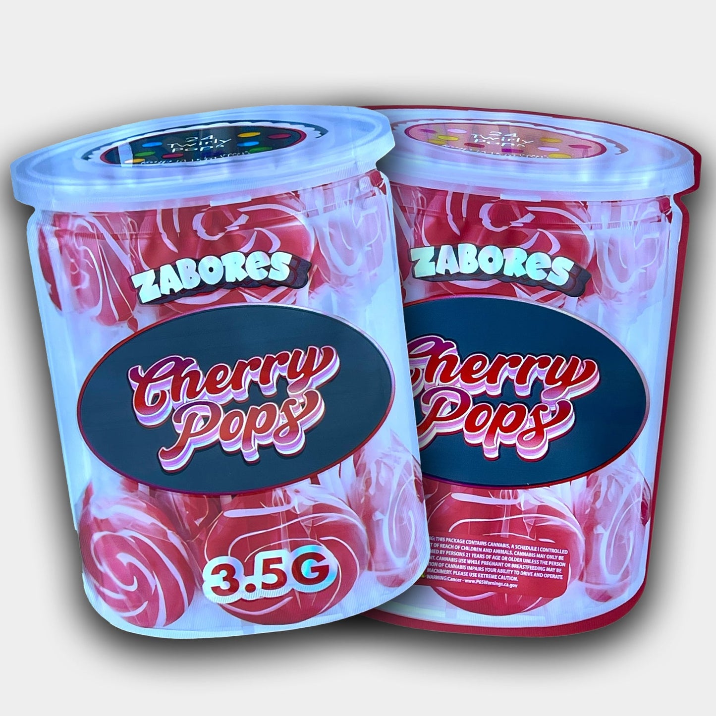 Zabores Cherry Pops Mylar Bag 3.5G 