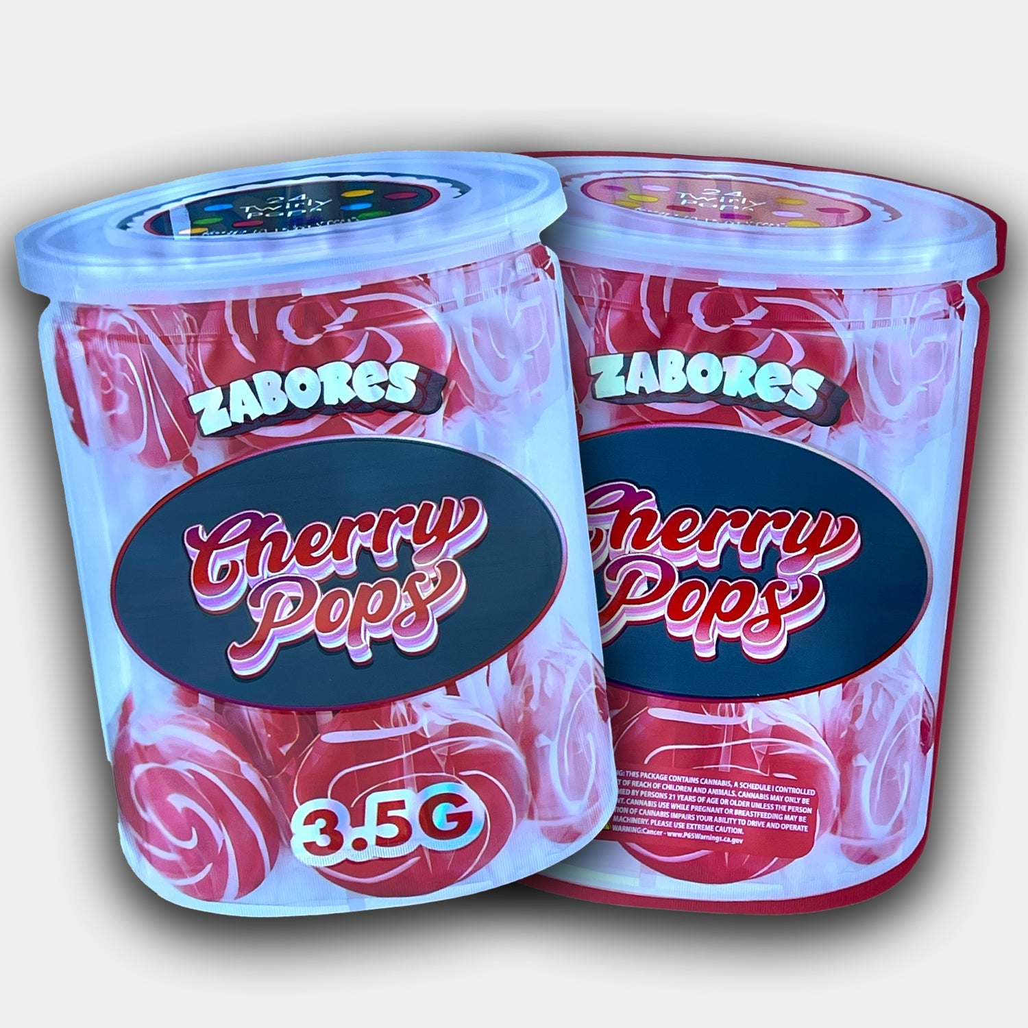 Zabores Cherry Pops Mylar Bag 3.5G 
