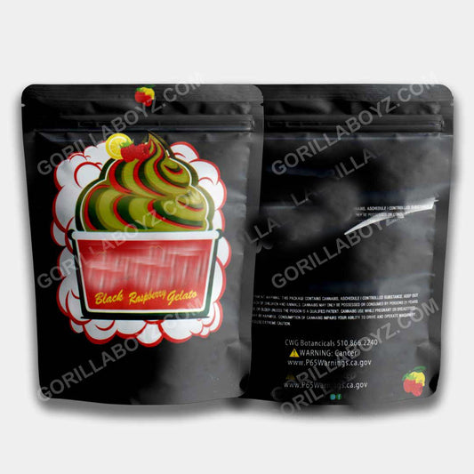 Black Raspberry Gelato Mylar Bag 3.5 Grams