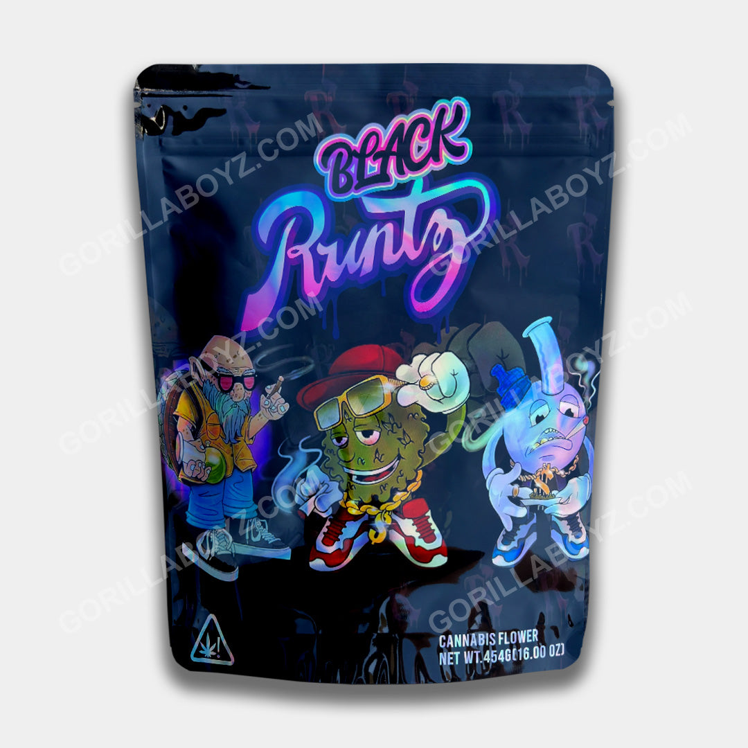 Black Runtz 1 lb mylar bags