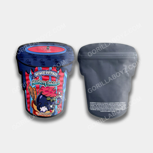 Blackberry Baklava mylar bags 3.5 grams