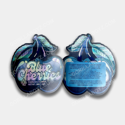 Blue Cherries 1 ounce mylar bags