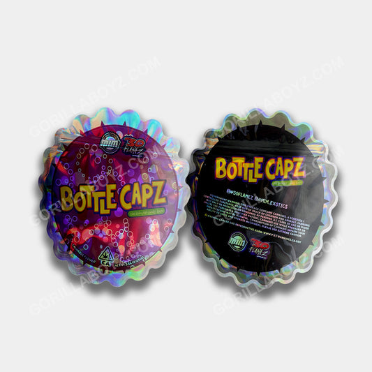Bottle Capz mylar bags 3.5 grams