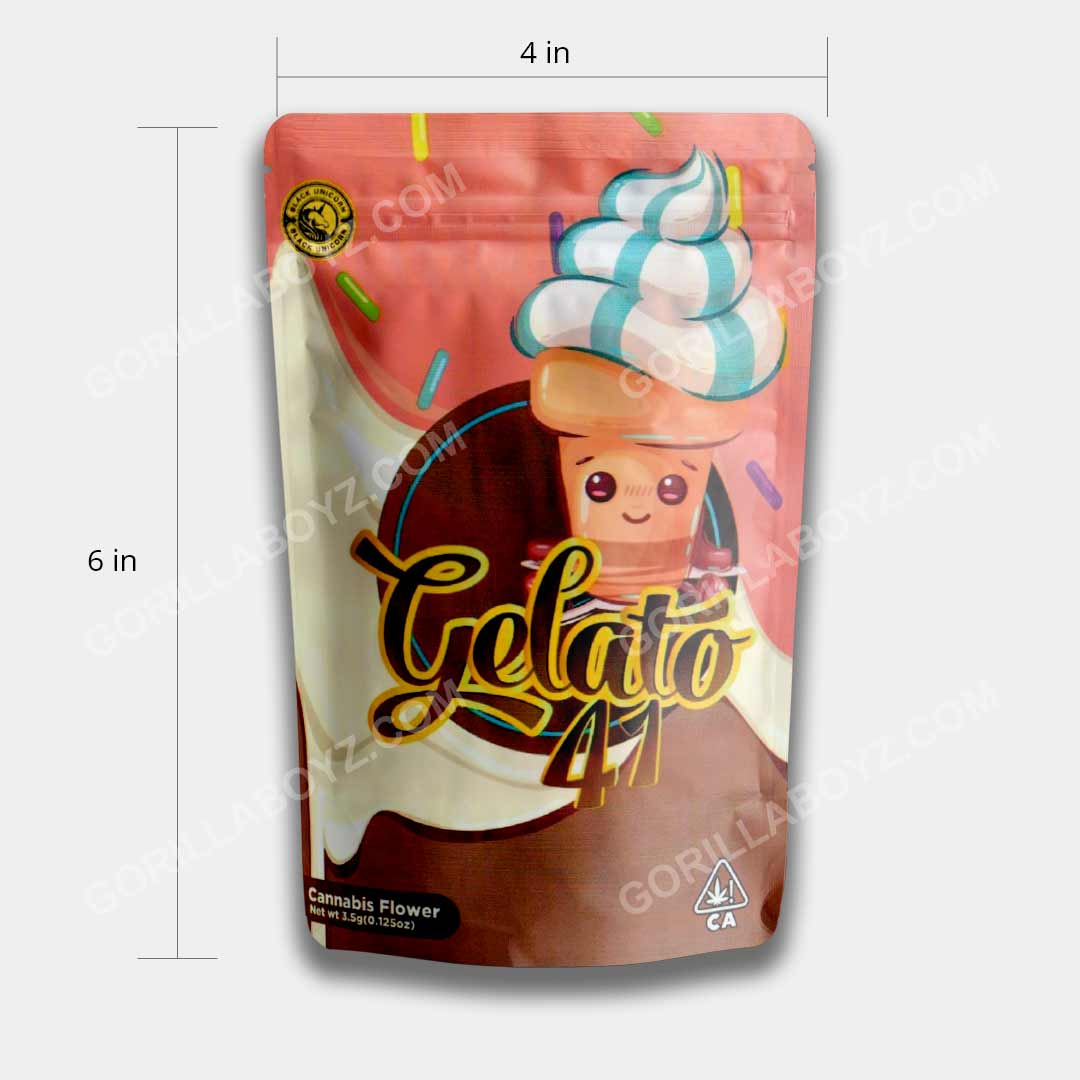 gelato 41 mylar bags