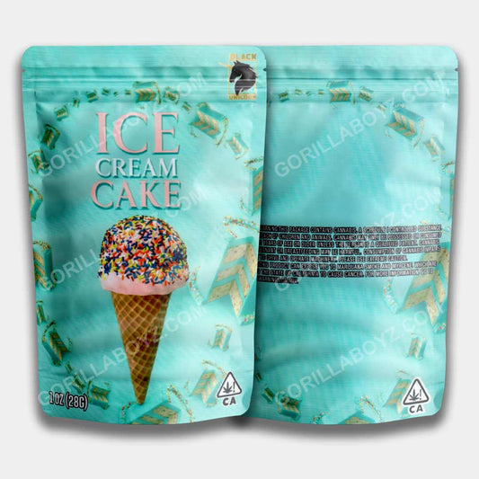 ice cream cake mylar bags