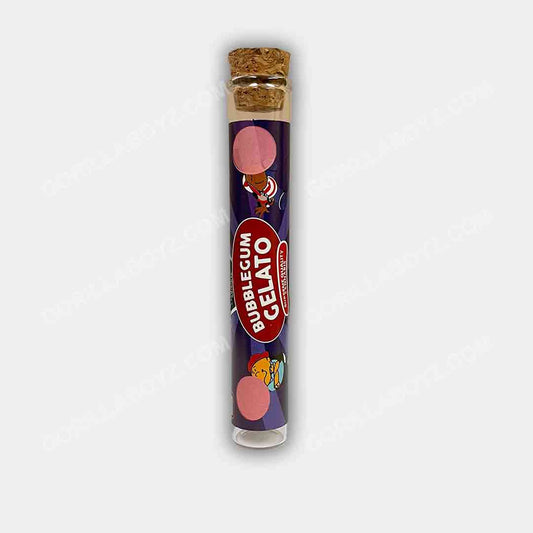 Bubblegum Gelato glass tube with cork