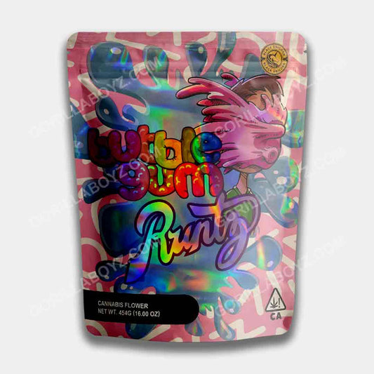 Bubblegum Runtz 1 lb mylar bags