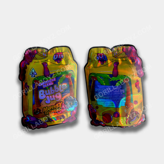 Bubble Jug mylar bags 3.5 grams