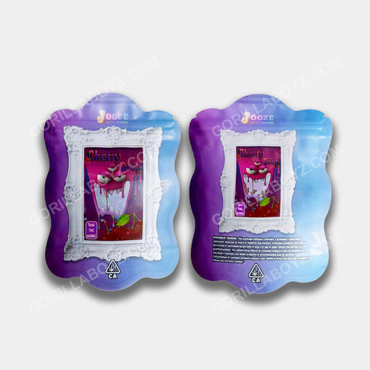 Cherry Drop mylar bags 600 mg