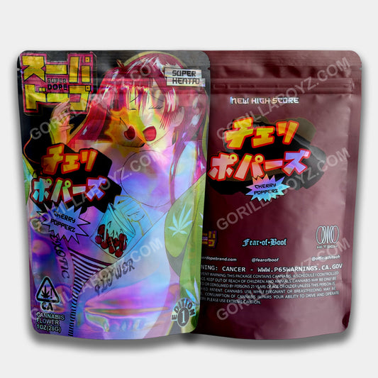 Cherry Popperz mylar bags 1 ounce