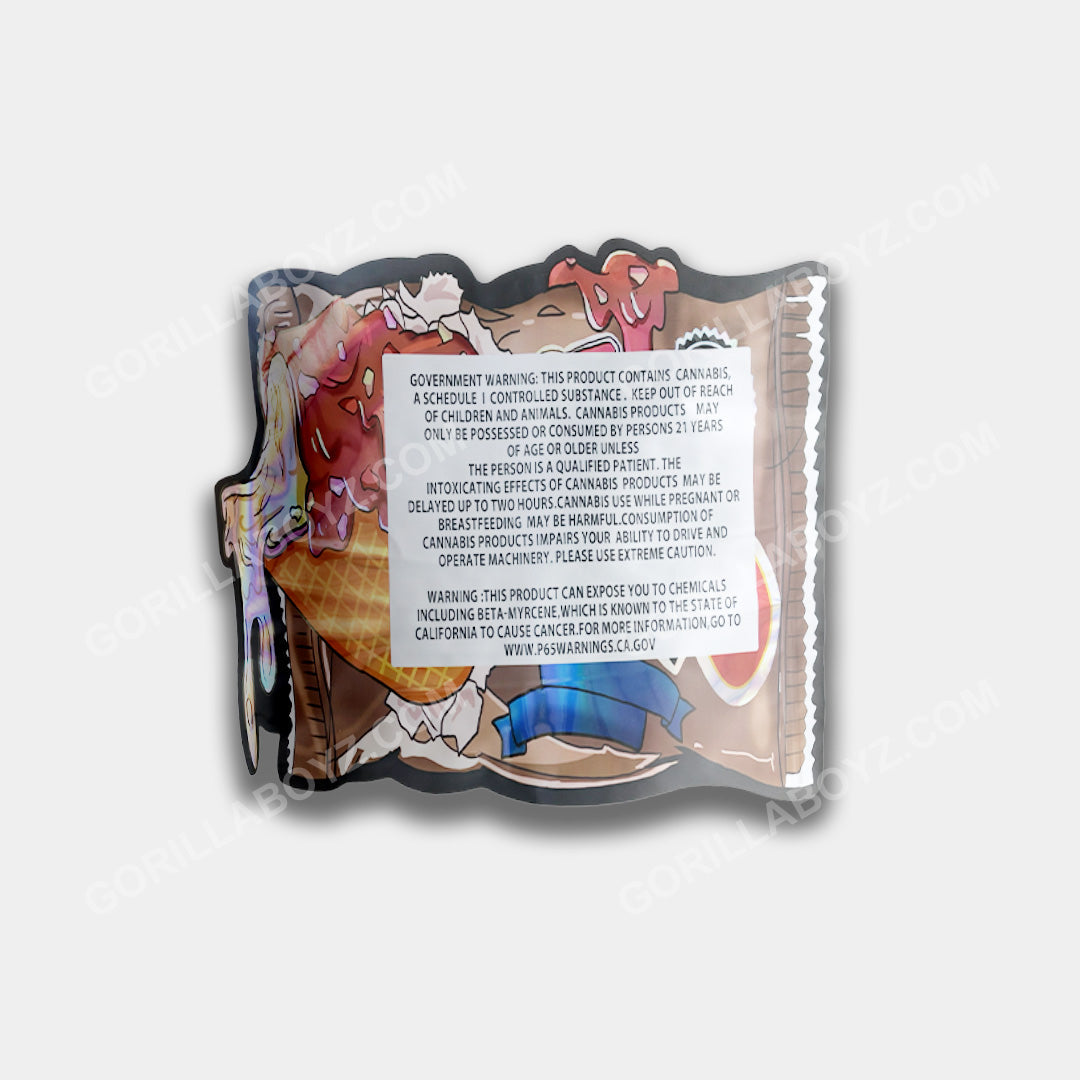 Choco Taco 1 lb mylar bags