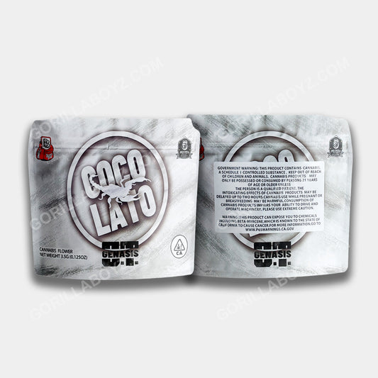 Coco Lato mylar bags 3.5 grams