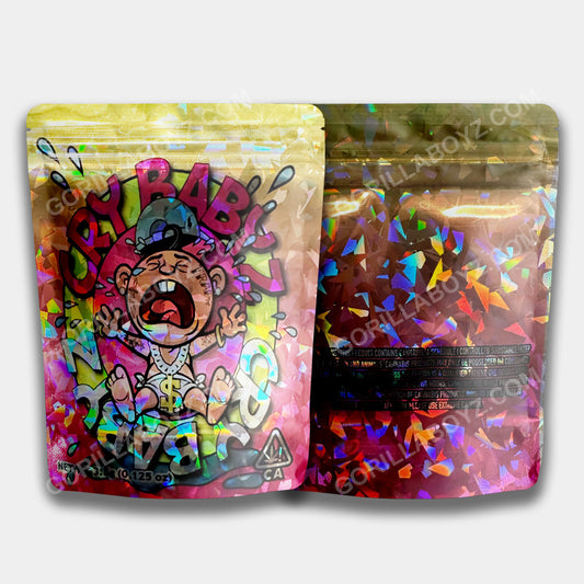 Cry Babyz mylar bags 3.5 grams