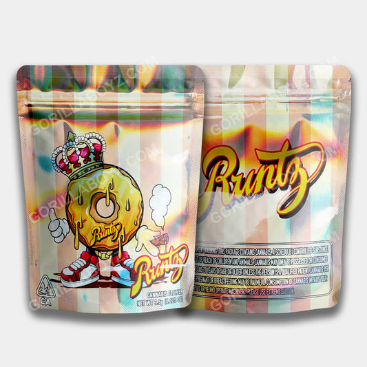 Donut Runtz mylar bags 3.5 grams