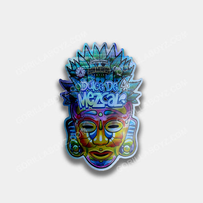 Dulce De Mezcal Holographic mylar bags 3.5 grams