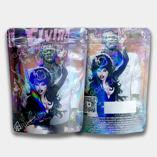 Elvira Mistress of the Dark mylar bags 3.5 grams