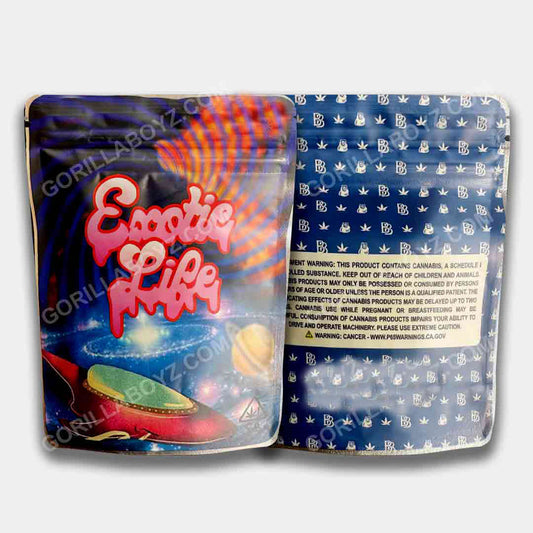 Exotic Life Mylar Bag 3.5 Grams