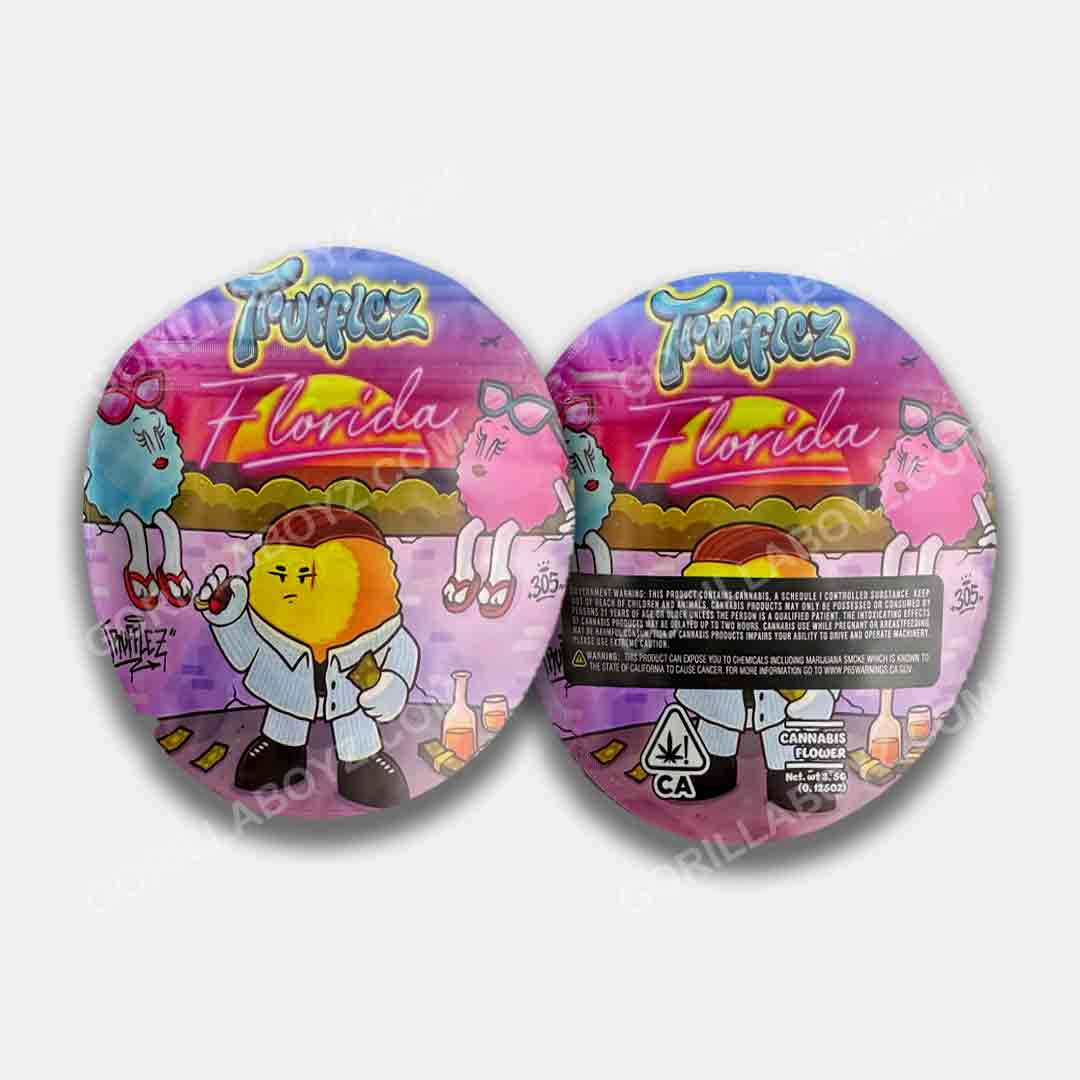 Florida Trufflez mylar bags 3.5 grams