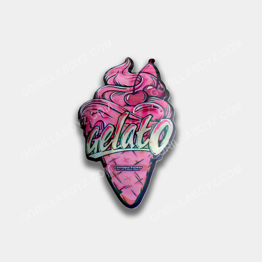 Gelato 3D mylar bags holographic 3.5 grams