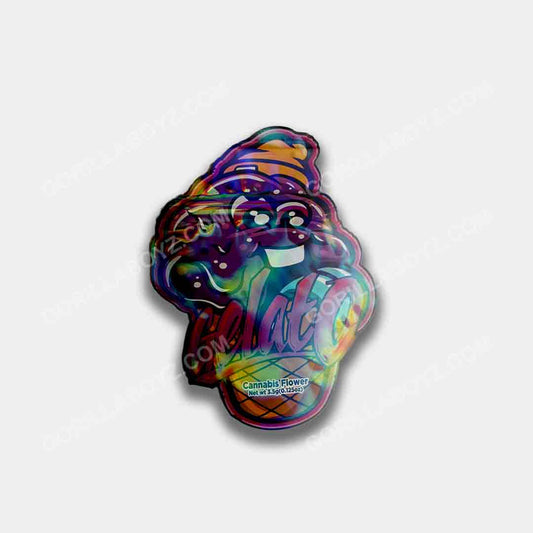 Gelato (Purple) mylar bags 3.5 grams