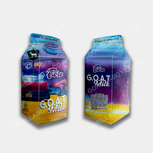 Goat Milk mylar bags 3.5 grams