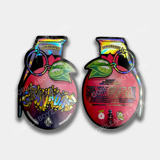 Granadaz Holographic mylar bags 3.5 grams
