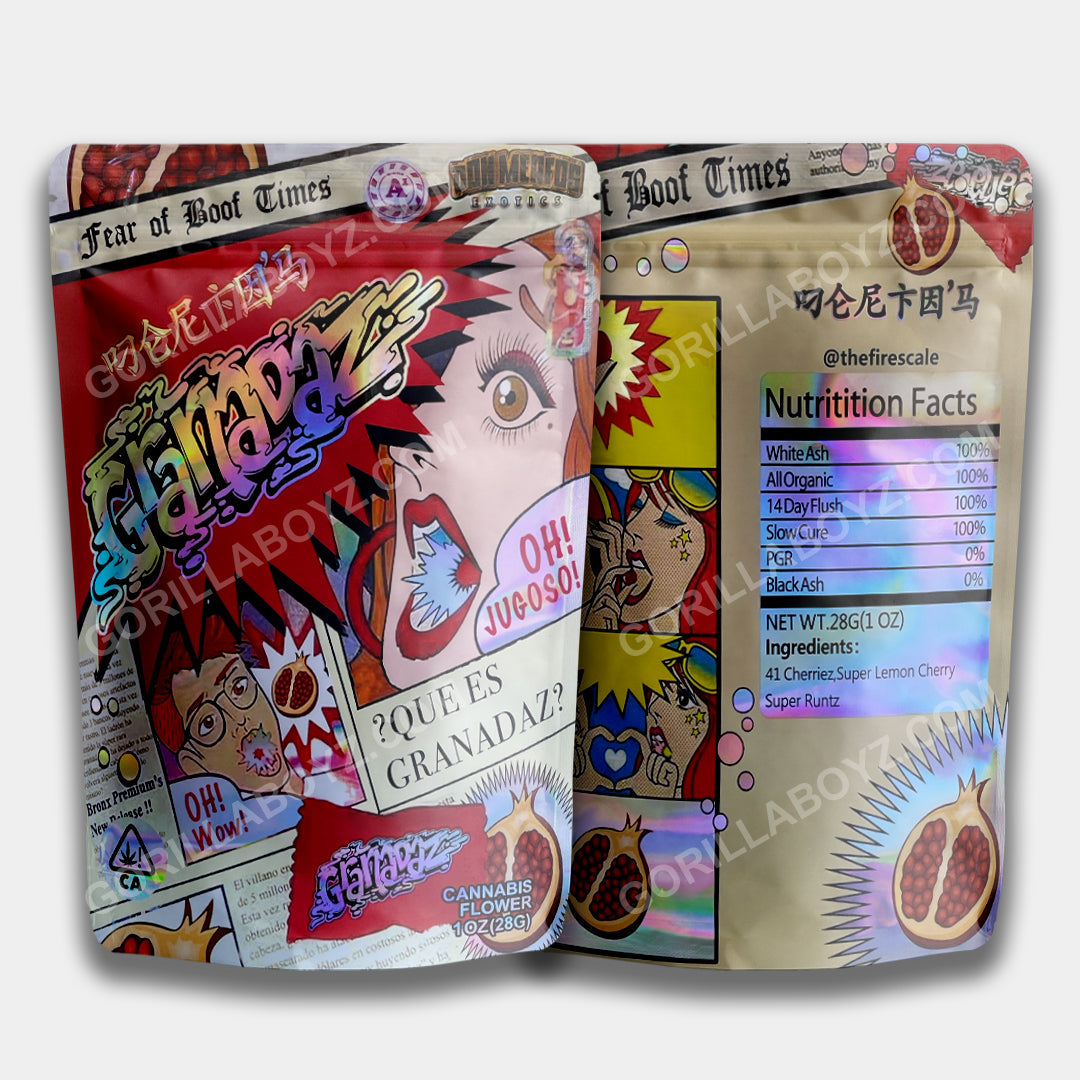 Granadaz 1 ounce mylar bags