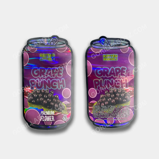 Grape Punch mylar bags 3.5 grams