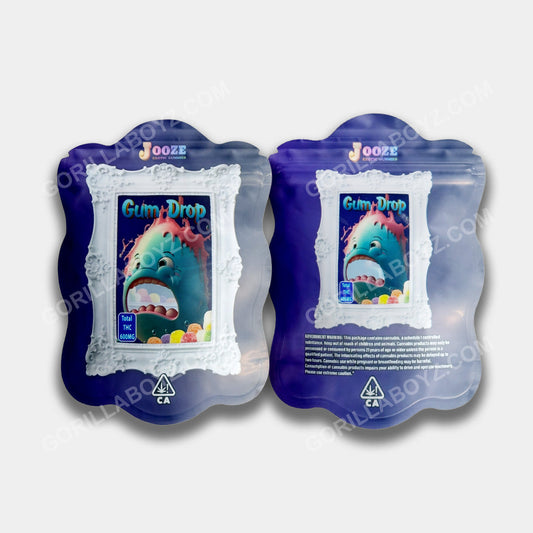 Gum Drop mylar bags 600 mg