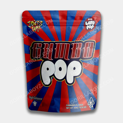Gumbo Lato 16 ounce mylar bags