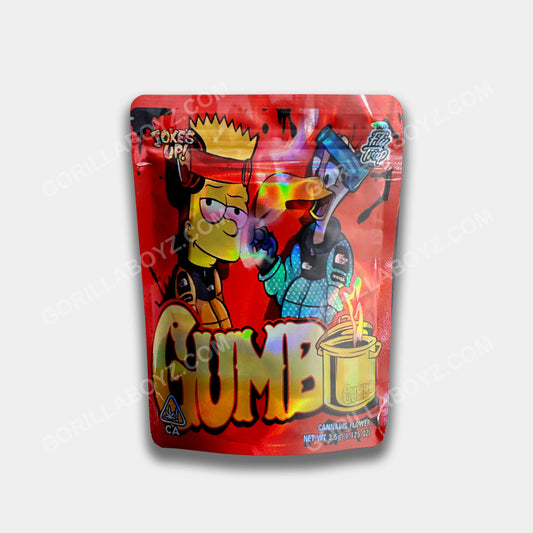 Flu Trap Gumbo Bartt mylar bags 3.5 grams
