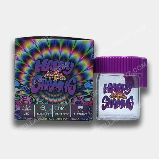 happy shrooms mag jar