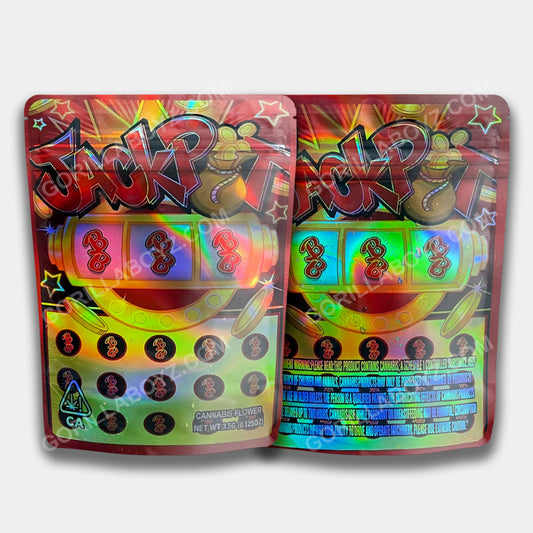 Jack Pot Holographic mylar bags 3.5 grams