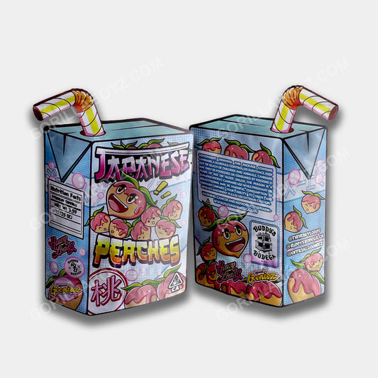 Japanese Peaches mylar bags 3.5 grams