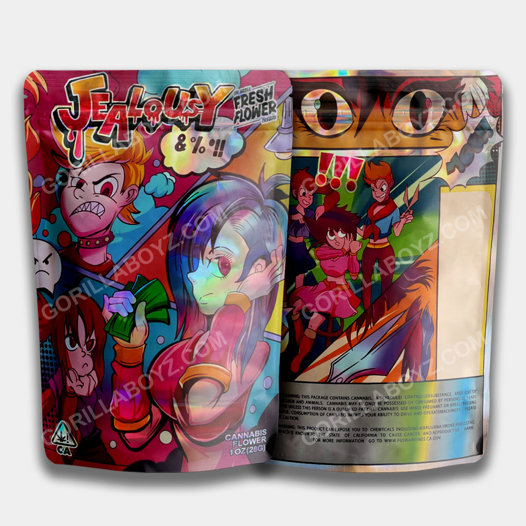 Jealousy 1 ounce mylar bags