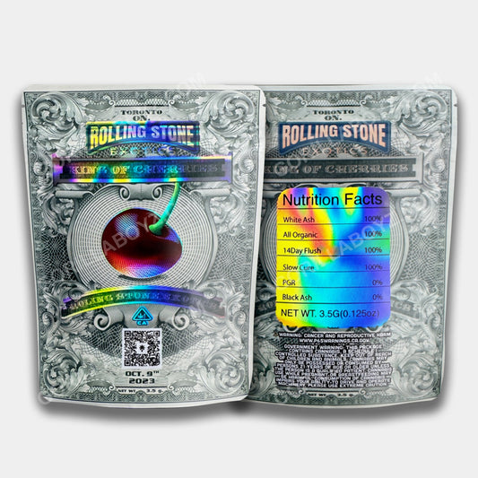 King Of Cherries 3.5 gram mylar bags