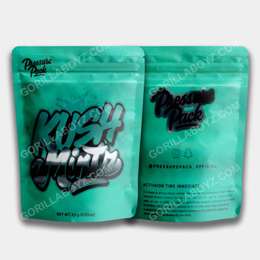 Kush Mintz mylar bags