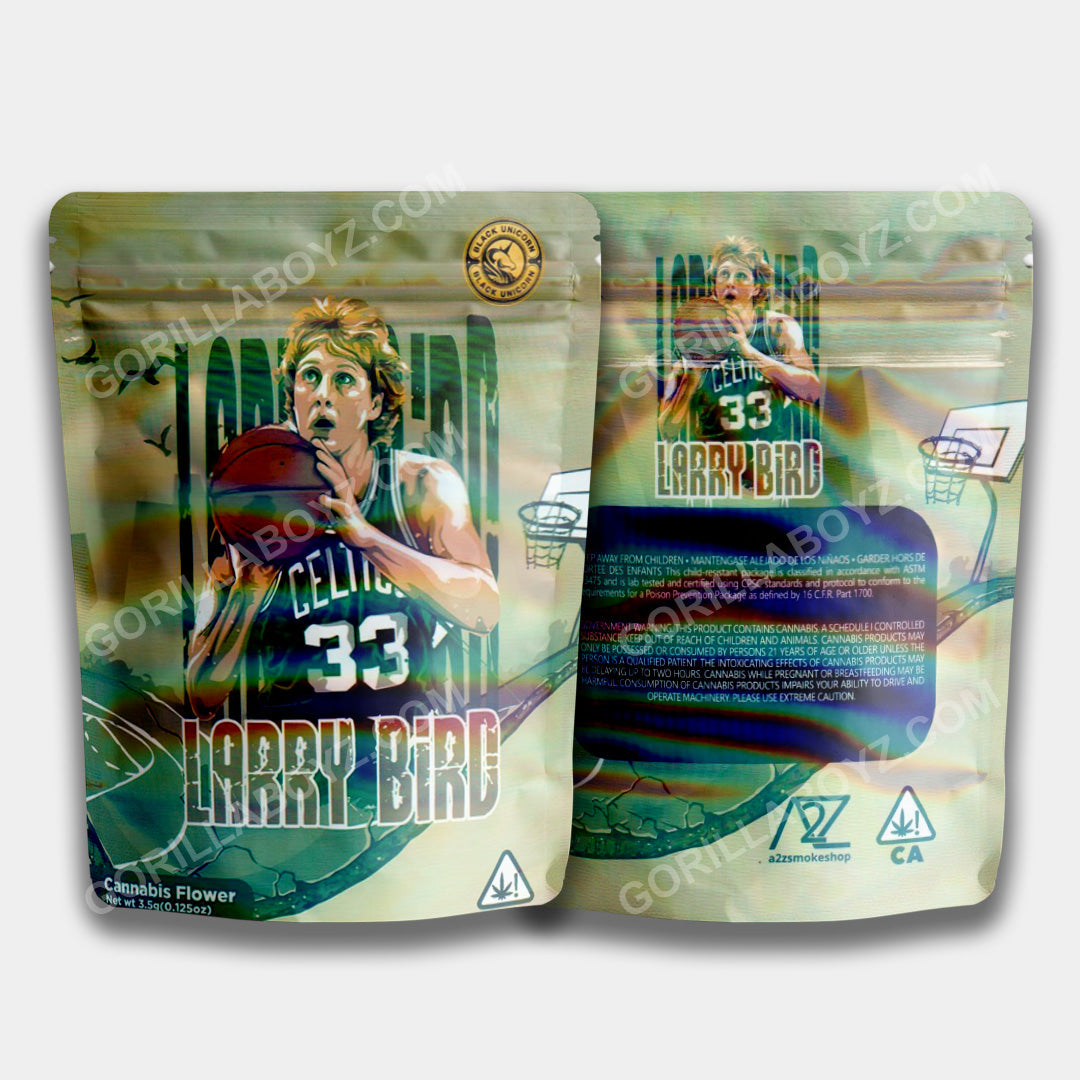 Larry Bird mylar bags 3.5 grams