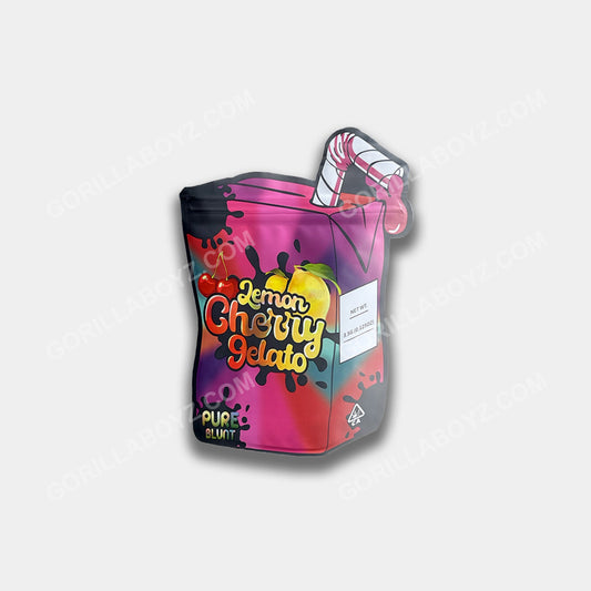 Lemon Cherry Gelato mylar bags 3.5 grams