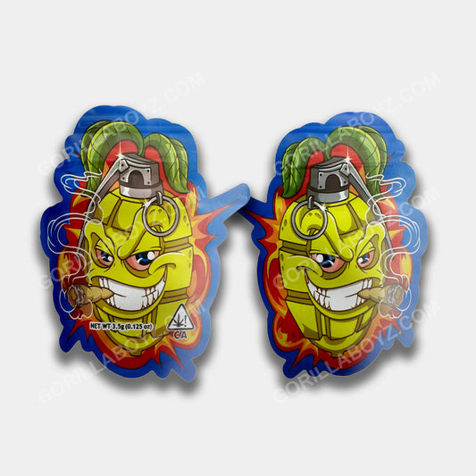 Lemon Bomb mylar bags 3.5 grams