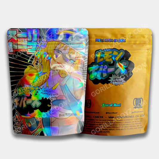 Lemon Cherry Popperz mylar bags 3.5 grams