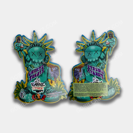 Liberty Treats mylar bags 3.5 grams