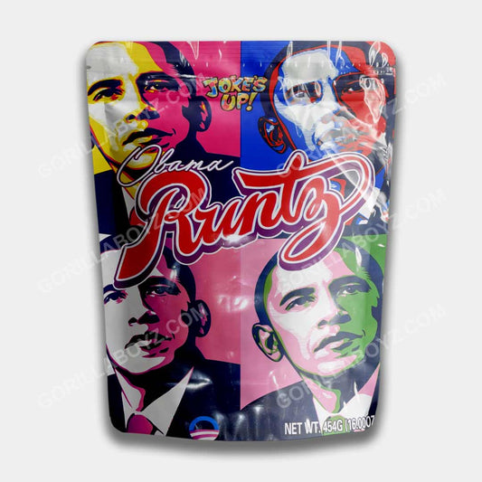 obama runtz 1 lb mylar bags